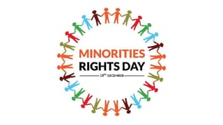 Minorities Rights Day in India 2025: ಅಲ್ಪಸಂಖ್ಯಾತರ ಹಕ್ಕುಗಳ ದಿನವನ್ನು ಆಚರಿಸುವುದರ ಹಿಂದಿನ ಉದ್ದೇಶವೇನು?