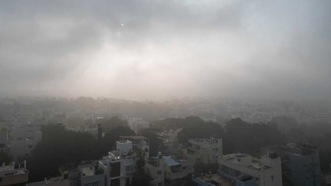 ರಾಜ್ಯದಲ್ಲಿ ಇಂದೂ ಶುಷ್ಕ ವಾತಾವರಣ