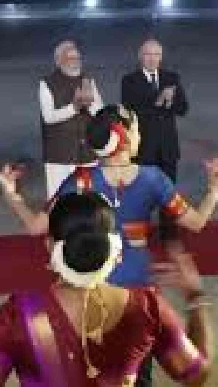 ರಷ್ಯಾ ಅಧ್ಯಕ್ಷರಿಗೆ ಗ್ರ್ಯಾಂಡ್​ ವೆಲ್​​​ಕಮ್