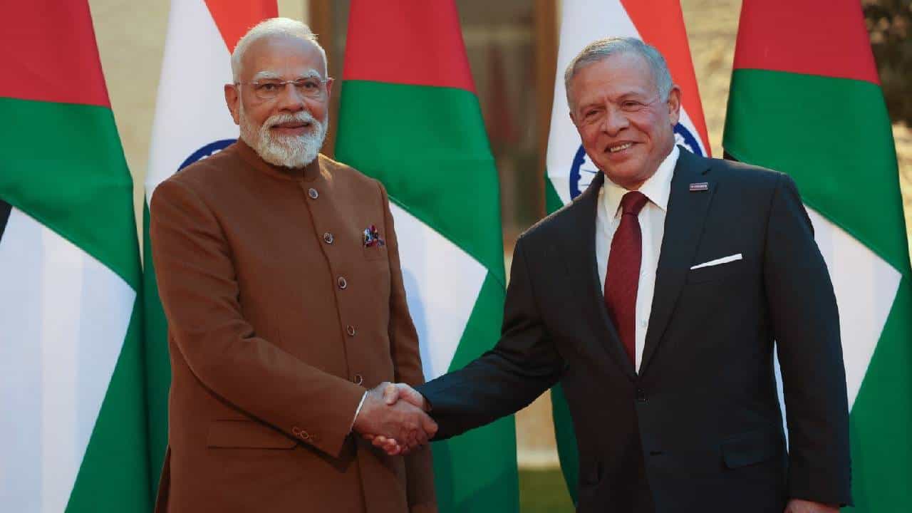 ಭಾರತ-ಜೋರ್ಡಾನ್ ಸಂಬಂಧಗಳು ಬಲಗೊಳ್ಳುತ್ತಿವೆ, ಭಯೋತ್ಪಾದನೆ ವಿರುದ್ಧದ ಹೋರಾಟಕ್ಕೆ ಒತ್ತು: ಮೋದಿ