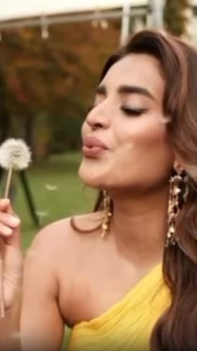 ‘ದಿ ರಾಜಾ ಸಾಬ್’ ಸಿನಿಮಾ ಶೂಟಿಂಗ್​​ನಲ್ಲಿ ನಿಧಿ ಅಗರ್ವಾಲ್: ವಿಡಿಯೋ