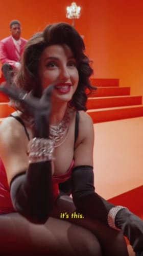 ನೋರಾ ಫತೇಹಿ ಇಂಗ್ಲೀಷ್ ಹಾಡಿನ ಚಿತ್ರೀಕರಣ: ವಿಡಿಯೋ ನೋಡಿ