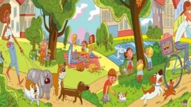 ಒಗಟು ಬಿಡಿಸೋದ್ರಲ್ಲಿ ನೀವು ಪಂಟರೇ, ಈ ಚಿತ್ರದಲ್ಲಿರುವ ಆನೆಯನ್ನು ಗುರುತಿಸಿ