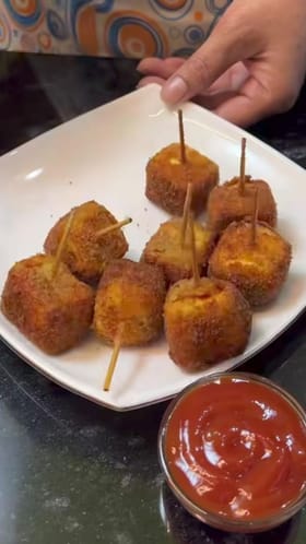 ಜಸ್ಟ್ 10 ನಿಮಿಷದಲ್ಲೇ ಮಾಡಿ ಪನ್ನೀರ್ ಲಾಲಿಪಾಪ್