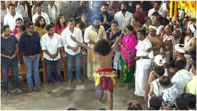 ಪಂಜುರ್ಲಿಗೆ ‘ಕಾಂತಾರ: ಚಾಪ್ಟರ್ 1’ ಸಿನಿಮಾದ ಹರಕೆ ತೀರಿಸಿದ ರಿಷಬ್ ಶೆಟ್ಟಿ