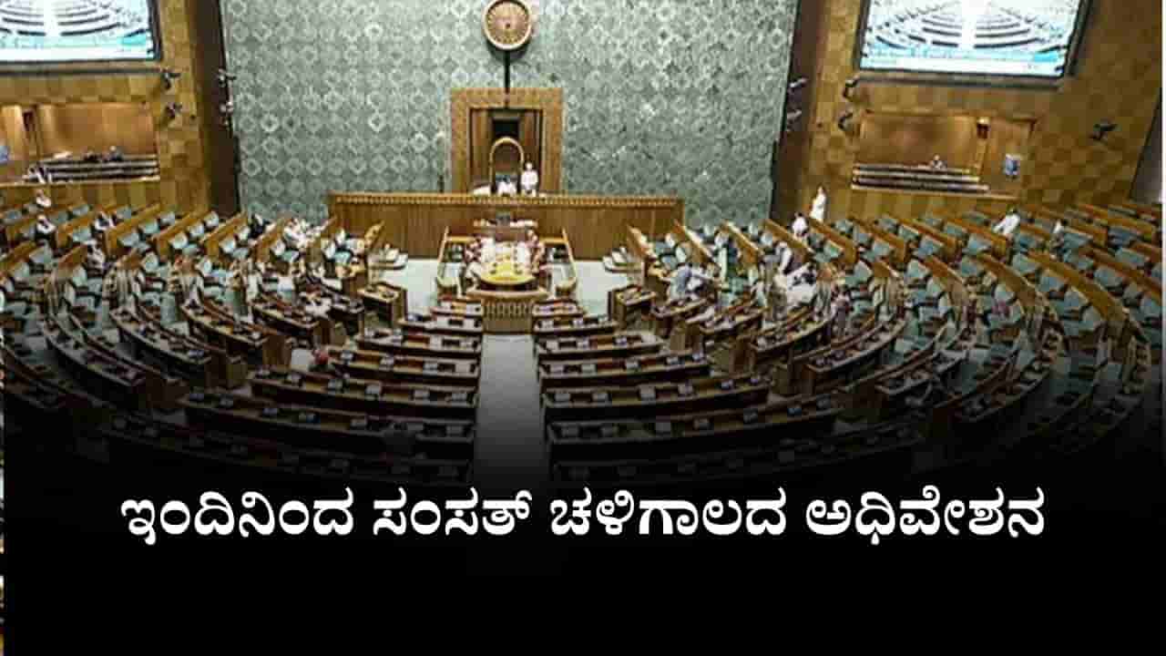 Parliament Winter Session: ಇಂದಿನಿಂದ ಸಂಸತ್ ಚಳಿಗಾಲದ ಅಧಿವೇಶನ, ಈ ವಿಷಯಗಳ ಕುರಿತು ಚರ್ಚೆ ಸಾಧ್ಯತೆ