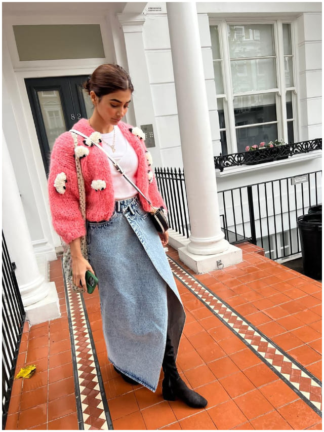 ಚಳಿಗಾಲಕ್ಕೆ ಹೇಗಿದೆ ನೋಡಿ ಪೂಜಾ ಹೆಗ್ಡೆ ಫ್ಯಾಷನ್