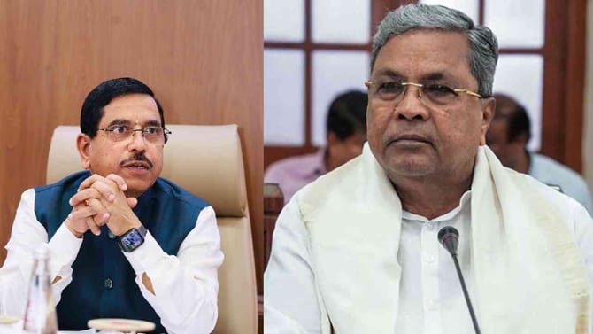 ಡಿ.8ರ ಸಭೆ ಬರಲಾಗಲ್ಲ: ಕಾರಣ ಸಮೇತ ಸಿದ್ದರಾಮಯ್ಯಗೆ ಮರುಪತ್ರ ಬರೆದ ಜೋಶಿ