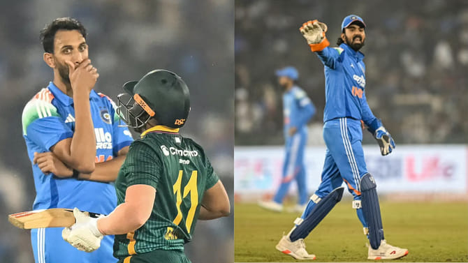 ಪ್ರಸಿದ್ಧ್ ಕಳಪೆ ಬೌಲಿಂಗ್​ಗೆ ಕೆರಳಿದ ಕೆಎಲ್ ರಾಹುಲ್​