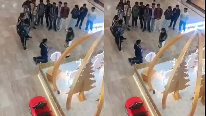 Video: ಇದೇನಿದು ವಿಚಿತ್ರ, ಪ್ರೊಪೋಸ್ ಮಾಡಲು ಉಂಗುರವಲ್ಲ, ಸಿಂಧೂರದೊಂದಿಗೆ ಬಂದ ಯುವಕ, ನಡೆದಿದ್ದೇನು? Video: ಇದೇನಿದು ವಿಚಿತ್ರ, ಪ್ರೊಪೋಸ್ ಮಾಡಲು ಉಂಗುರವಲ್ಲ, ಸಿಂಧೂರದೊಂದಿಗೆ ಬಂದ ಯುವಕ, ನಡೆದಿದ್ದೇನು?