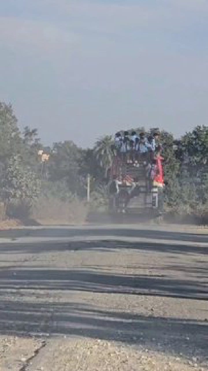 ರಾಜಸ್ಥಾನದಲ್ಲಿ ಶಾಲಾ ಮಕ್ಕಳ ಅವಸ್ಥೆ ನೋಡಿ!