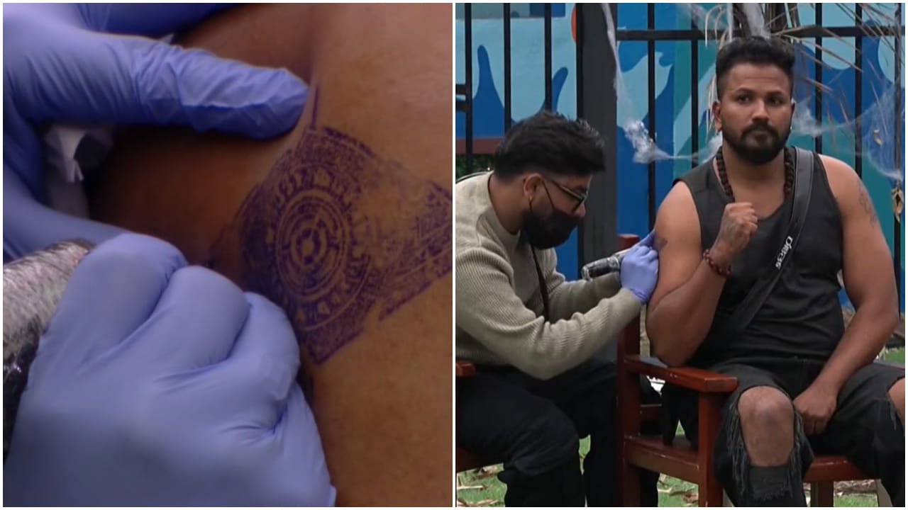 ಬಿಗ್ ಬಾಸ್ ಮೇಲಿನ ಪ್ರೀತಿಗೆ ಶಾಶ್ವತವಾಗಿ ಹಚ್ಚೆ ಹಾಕಿಸಿಕೊಂಡ ರಜತ್ ಬಿಗ್ ಬಾಸ್ ಮೇಲಿನ ಪ್ರೀತಿಗೆ ಶಾಶ್ವತವಾಗಿ ಹಚ್ಚೆ ಹಾಕಿಸಿಕೊಂಡ ರಜತ್