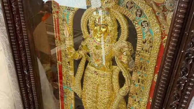 ಬಾಲರಾಮನ ವಿಗ್ರಹವನ್ನು ರಾಮ ಮಂದಿರಕ್ಕೆ ದಾನ ಮಾಡಿದ ಕರ್ನಾಟಕದ ಭಕ್ತ