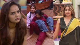 ಬಿಗ್​​ಬಾಸ್ ಮನೆಯಲ್ಲಿ ಸ್ಪಂದನಾ-ರಾಶಿಕಾ ಕುಸ್ತಿ: ವಿಡಿಯೋ