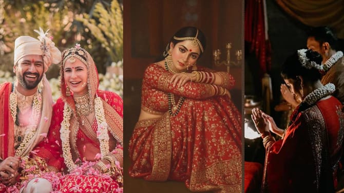 ಮದುವೆಯಲ್ಲಿ ಹೆಚ್ಚಾಗಿ ವಧು ಕೆಂಪು ಬಣ್ಣದ ಸೀರೆ ಉಡೋದು ಯಾಕೆ ಗೊತ್ತಾ?