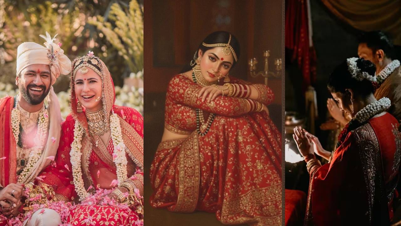 Wedding Rituals: ಮದುವೆಯಲ್ಲಿ ಹೆಚ್ಚಾಗಿ ವಧು ಕೆಂಪು ಬಣ್ಣದ ಸೀರೆ ಉಡೋದು ಯಾಕೆ ಗೊತ್ತಾ? Wedding Rituals: ಮದುವೆಯಲ್ಲಿ ಹೆಚ್ಚಾಗಿ ವಧು ಕೆಂಪು ಬಣ್ಣದ ಸೀರೆ ಉಡೋದು ಯಾಕೆ ಗೊತ್ತಾ?