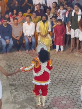 ವಾರಾಹಿ ಪಂಜುರ್ಲಿಗೆ ತಲೆಬಾಗಿದ ರಿಷಬ್ ಶೆಟ್ಟಿ