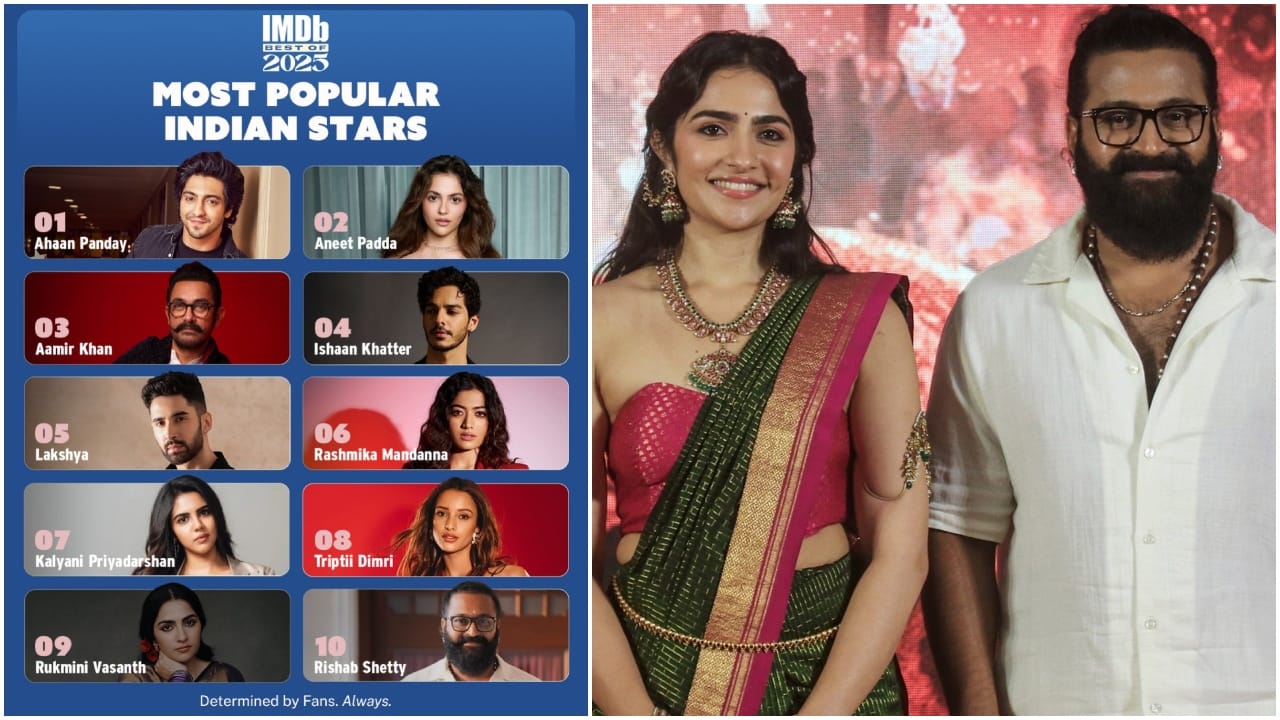 ಭಾರತದ ಅತ್ಯಂತ ಜನಪ್ರಿಯ ತಾರೆಯರ​ ಪಟ್ಟಿಯಲ್ಲಿ ಕನ್ನಡದ ಮೂವರಿಗೆ ಸ್ಥಾನ