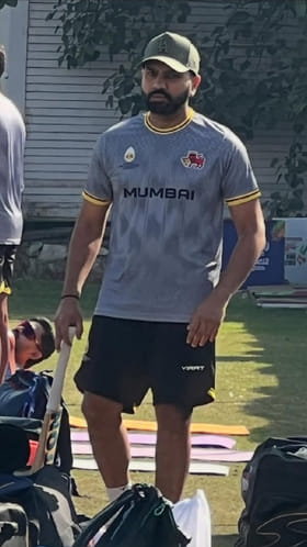 ಅಭ್ಯಾಸ ಆರಂಭಿಸಿದ ಹಿಟ್​ಮ್ಯಾನ್