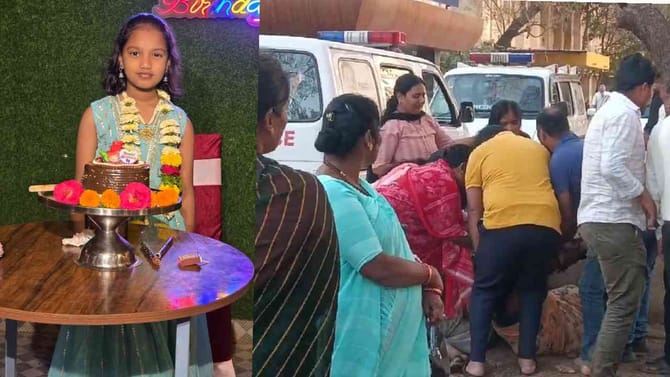 ಇದೆಂಥ ವಿಧಿಯಾಟ, ತನ್ನದೇ ಶಾಲಾ​​ ಬಸ್​​​ಗೆ ಬಲಿಯಾದ 8 ವರ್ಷದ ಬಾಲಕಿ