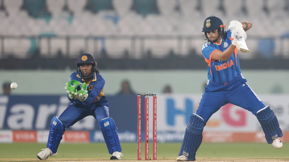 IND-W vs SL-W: ಮತ್ತೆ ಸಿಡಿದ ಶಫಾಲಿ; ಭಾರತದ ಕೈಸೇರಿದ ಟಿ20 ಸರಣಿ