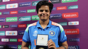 ICC Awards: ಭಾರತಕ್ಕೆ ವಿಶ್ವಕಪ್ ಗೆಲ್ಲಿಸಿಕೊಟ್ಟ ಶಫಾಲಿ ವರ್ಮಾಗೆ ಐಸಿಸಿ ಪ್ರಶಸ್ತಿ