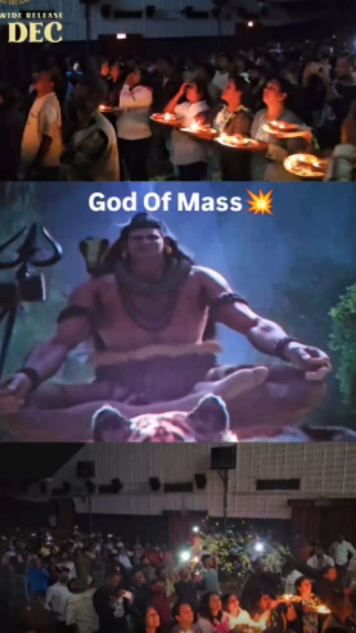 45 ಸಿನಿಮಾ: ಶಿವಣ್ಣ ತೆರೆ ಮೇಲೆ ಬಂದಾಗ ಆರತಿ ಮಾಡಿದ ಅಭಿಮಾನಿಗಳು