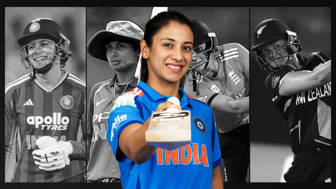 ಸ್ಮೃತಿ ಮಂಧಾನ ವೇಗಕ್ಕೆ ವಿಶ್ವ ದಾಖಲೆಯೇ ಉಡೀಸ್