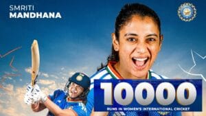 IND-W vs SL-W: ಅಂತರರಾಷ್ಟ್ರೀಯ ಕ್ರಿಕೆಟ್‌ನಲ್ಲಿ 10000 ರನ್ ಪೂರೈಸಿದ ಸ್ಮೃತಿ ಮಂಧಾನ