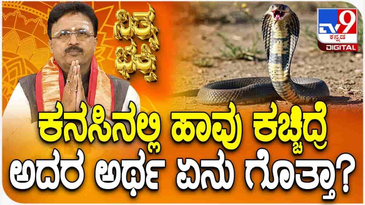 Swapna Shastra: ಹಾವು ಕಚ್ಚಿದಂತೆ  ಕನಸು ಬಿದ್ದರೆ ಏನರ್ಥ? ಜ್ಯೋತಿಷ್ಯ ಸಲಹೆ ಇಲ್ಲಿದೆ