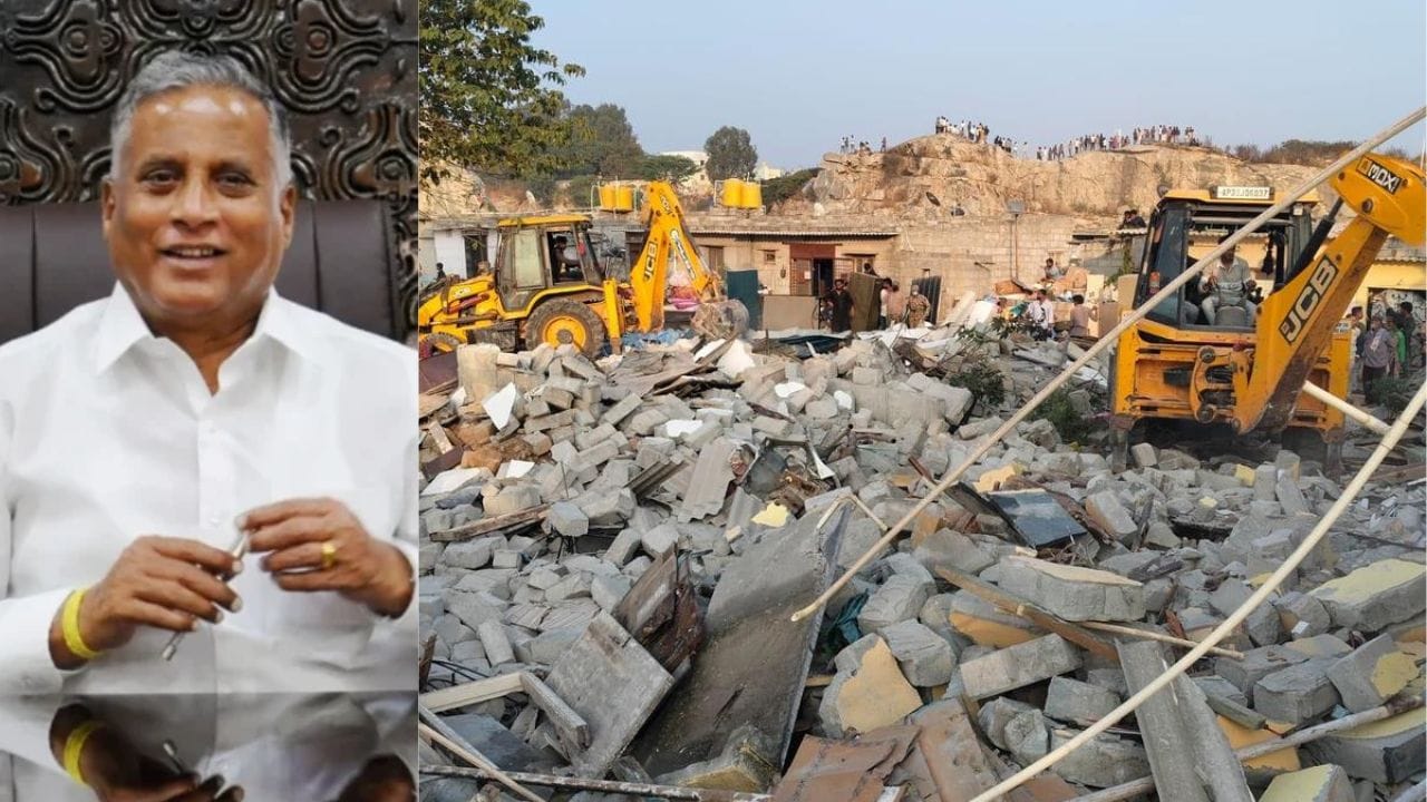 ಕೋಗಿಲು ಬಡಾವಣೆಯಲ್ಲಿ ಮನೆಗಳ ತೆರವಿಗೆ ಕೇರಳ, ಪಾಕ್ ಖ್ಯಾತೆ: ಕೇಂದ್ರ ಸಚಿವ ಸೋಮಣ್ಣ ಕಿಡಿ ಕೋಗಿಲು ಬಡಾವಣೆಯಲ್ಲಿ ಮನೆಗಳ ತೆರವಿಗೆ ಕೇರಳ, ಪಾಕ್ ಖ್ಯಾತೆ: ಕೇಂದ್ರ ಸಚಿವ ಸೋಮಣ್ಣ ಕಿಡಿ