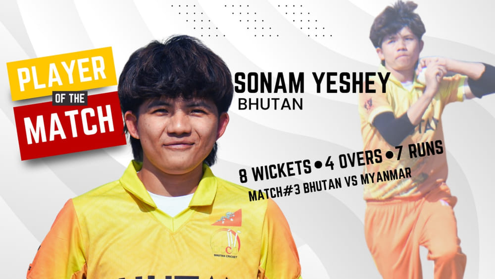 ಟಿ20 ಪಂದ್ಯದಲ್ಲಿ 8 ವಿಕೆಟ್; ವಿಶ್ವ ದಾಖಲೆ ಸೃಷ್ಟಿಸಿದ ಭೂತಾನ್ ಸ್ಪಿನ್ನರ್