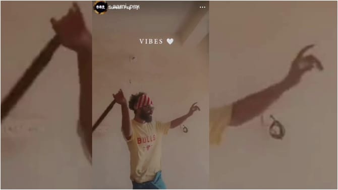 ತಲ್ವಾರ್ ಹಿಡಿದು ಡ್ಯಾನ್ಸ್ ಮಾಡಿ ಫೇಸ್​ಬುಕ್ ಪೋಸ್ಟ್: ಇಬ್ಬರ ಬಂಧನ