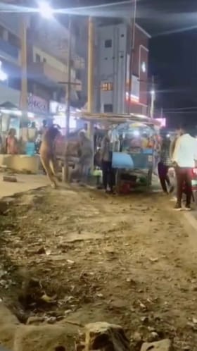 ಹಲ್ಲೆ ಮಾಡಿದವರ ಮೇಲೆ ಬಿಸಿ ಎಣ್ಣೆ ಎರಚಿದ ವ್ಯಾಪಾರಿ