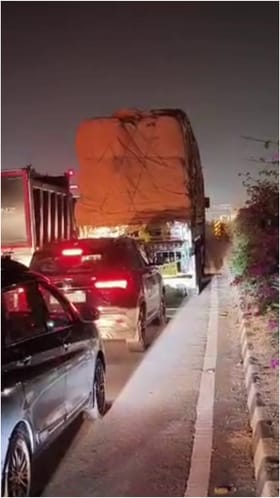 ತುಮಕೂರು: ಹೈವೇಯಲ್ಲಿ ಭಾರಿ ಟ್ರಾಫಿಕ್ ಜಾಮ್