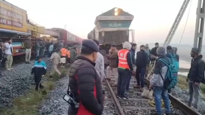 ಅಸ್ಸಾಂನಲ್ಲಿ ಆನೆಗಳ ಹಿಂಡಿಗೆ ಡಿಕ್ಕಿ ಹೊಡೆದ ರೈಲು, 8 ಆನೆಗಳು ಸಾವು