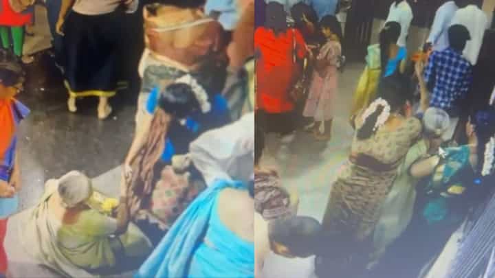 Video: ಉಡುಪಿ ನೇಮೋತ್ಸವದಲ್ಲಿ ವೃದ್ಧೆಯ ಚಿನ್ನದ ಸರ ಕಳ್ಳತನ, ಸಿಸಿಟಿವಿಯಲ್ಲಿ ಸೆರೆ Video: ಉಡುಪಿ ನೇಮೋತ್ಸವದಲ್ಲಿ ವೃದ್ಧೆಯ ಚಿನ್ನದ ಸರ ಕಳ್ಳತನ, ಸಿಸಿಟಿವಿಯಲ್ಲಿ ಸೆರೆ