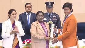 ದೇಶದ ಅತ್ಯುನ್ನತ ಪ್ರಶಸ್ತಿ ಸ್ವೀಕರಿಸಿದ ವೈಭವ್ ಸೂರ್ಯವಂಶಿ