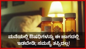 ಮನೆಯಲ್ಲಿ ಔಷಧಿಗಳನ್ನು ಎಲ್ಲಿ ಇಡಬೇಕು ಮತ್ತು ಎಲ್ಲಿ ಇಡಬಾರದು?