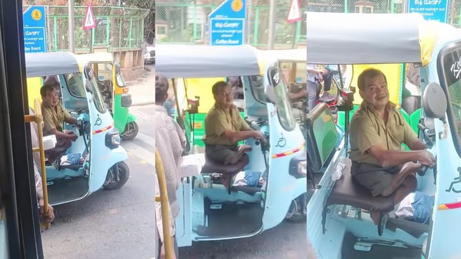 ಜೀವನಕ್ಕಾಗಿ ಆಟೋನೇ ಆಧಾರ; ಇದು ದೈಹಿಕ ನ್ಯೂನತೆ ಮೆಟ್ಟಿನಿಂತ ವ್ಯಕ್ತಿಯ ಕಥೆ