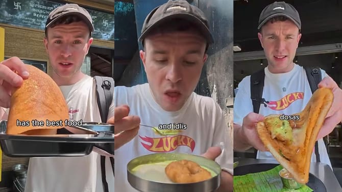 ಬೆಂಗಳೂರನ್ನು ಭಾರತದ ಅತ್ಯುತ್ತಮ ಆಹಾರ ನಗರವೆಂದು ಘೋಷಿಸಿದ ವಿದೇಶಿಗ