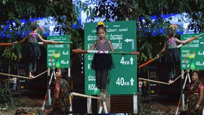 ಪುಟ್ಟ ಹೆಜ್ಜೆಯಲ್ಲಿ ದೊಡ್ಡ ಜವಾಬ್ದಾರಿ; ಕುಟುಂಬಕ್ಕೆ ಹೆಗಲಾದ ಪುಟ್ಟ ಹುಡುಗಿ