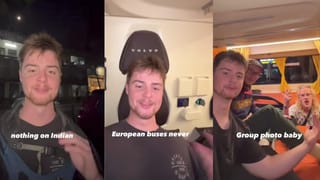 Video: ಭಾರತೀಯ ಸ್ಲೀಪರ್ ಬಸ್‌ನಲ್ಲಿ ಪ್ರಯಾಣಿಸಿ ಅನುಭವ ಬಿಚ್ಚಿಟ್ಟ ವಿದೇಶಿಗ