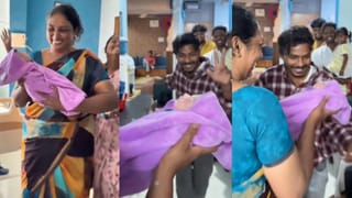 Video: ಹೆಣ್ಣು ಮಗು ಹುಟ್ಟಿತ್ತೆಂದು ಖುಷಿಯಿಂದ ಆಸ್ಪತ್ರೆಯಲ್ಲೇ ಕುಣಿದಾಡಿದ ತಂದೆ