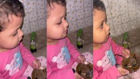 ಮುದ್ದು ಕಂದನ ಬಾಯಲ್ಲಿ ಶ್ರೀ ಕೃಷ್ಣನ ಭಜನೆ ಹಾಡು, ವೈರಲ್ ಆಯ್ತು ದೃಶ್ಯ