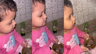 Video: ಮುದ್ದು ಕಂದನ ಬಾಯಲ್ಲಿ ಶ್ರೀ ಕೃಷ್ಣನ ಭಜನೆ ಹಾಡು, ವೈರಲ್ ಆಯ್ತು ದೃಶ್ಯ