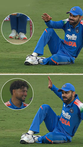 ಹೊಡಿತೀನಿ ನಿಂಗೆ... ವಿರಾಟ್ ಕೊಹ್ಲಿಯ ವಿಡಿಯೋ ವೈರಲ್