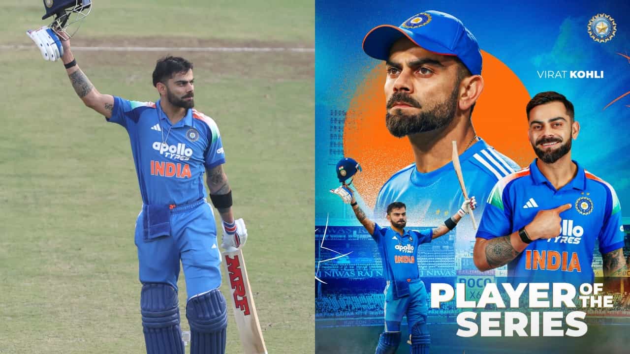 IND vs SA: 12 ಸಿಕ್ಸರ್‌, 24 ಬೌಂಡರಿ, 302 ರನ್‌..! ಏಕದಿನದಲ್ಲಿ 12ನೇ ಸರಣಿ ಶ್ರೇಷ್ಠ ಗೆದ್ದ ಕೊಹ್ಲಿ