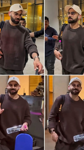 ವಿರಾಟ್ ಕೊಹ್ಲಿಯನ್ನು ಮುತ್ತಿದ ಅಭಿಮಾನಿಗಳು