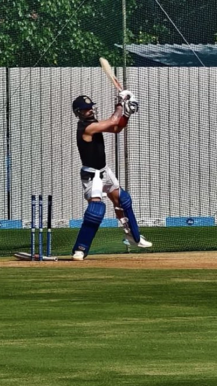 ಅಭ್ಯಾಸ ಆರಂಭಿಸಿದ ವಿರಾಟ್ ಕೊಹ್ಲಿ